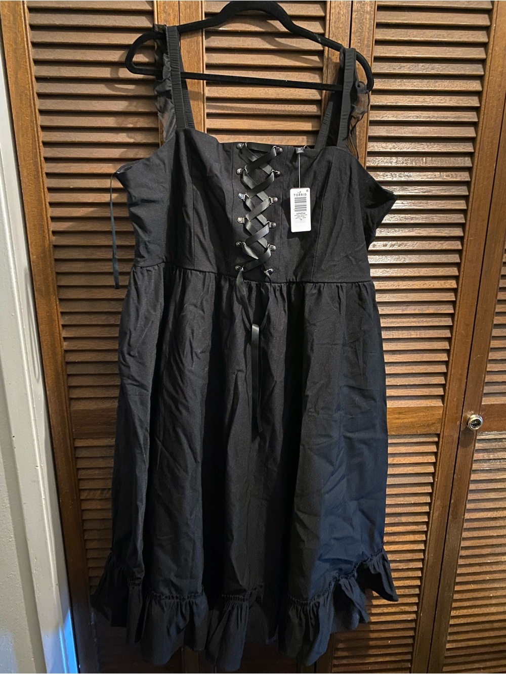 torrid Nightfall Corset Maxi Dress